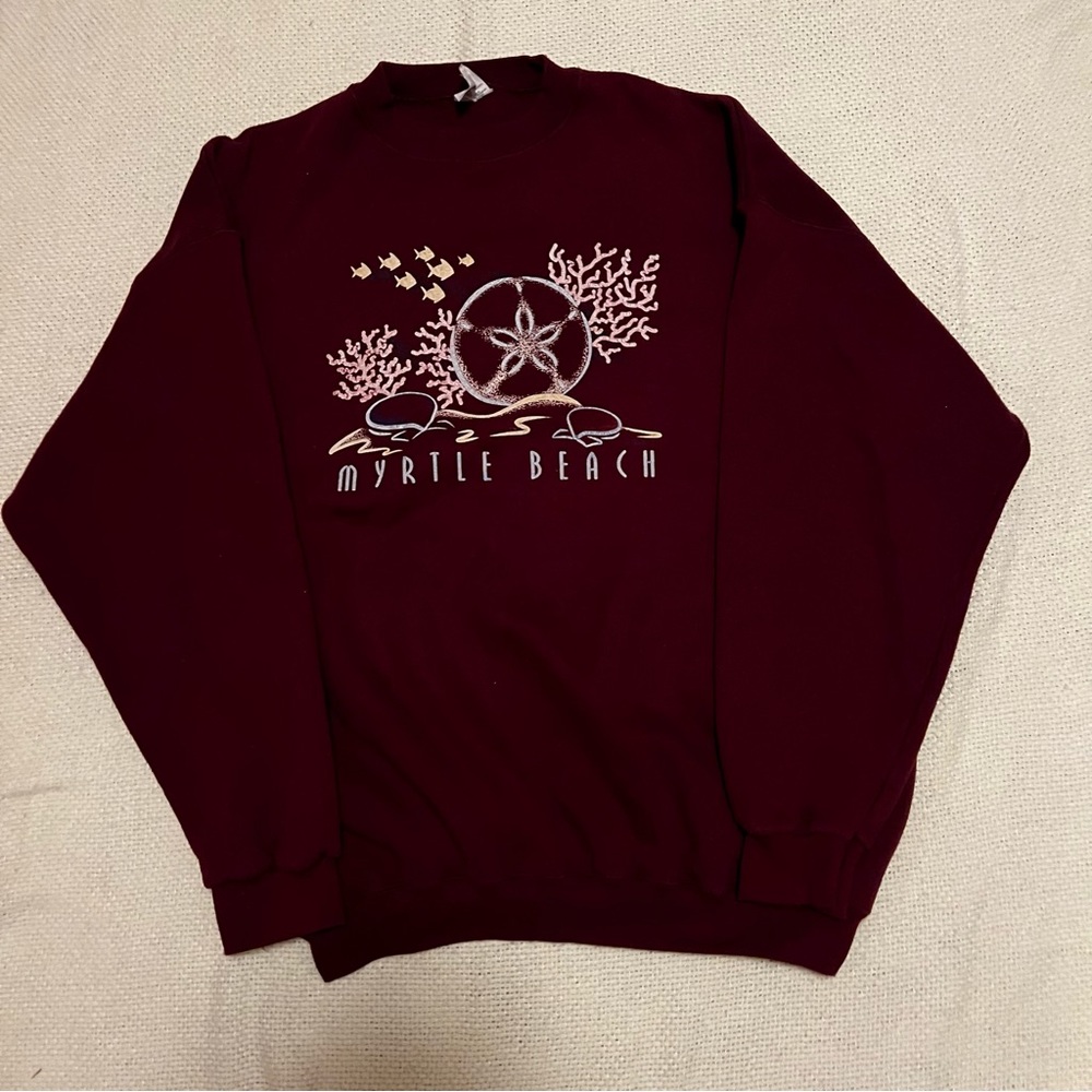 BUNDLE of 2 Vintage Beach Crewnecks - Picture 2 of 9